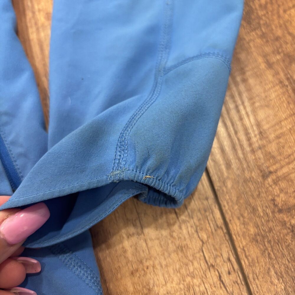 Patagonia Full Zip Lightweight Softshell Jacket Coat Women’s XL Blue Running - Picture 5 of 10